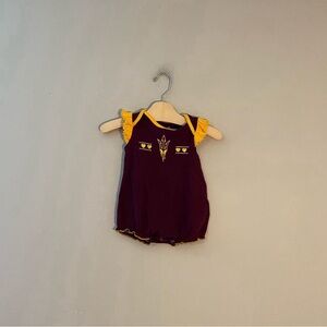 $13 ADD ON Arizona State Romper gen2 6-9M Zara Janie and Jack Baby Gap Old Navy‎